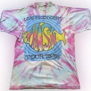 Vintage VTG‎ 90’s 1995 1996 Phish Tie Dye Tshirt sz L/XL